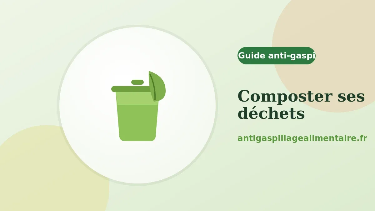 Comment composter ses déchets de cuisine