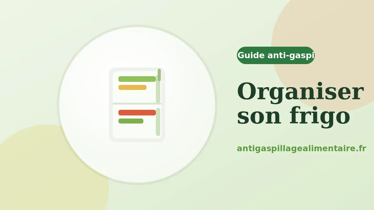 Comment organiser son frigo pour jeter moins
