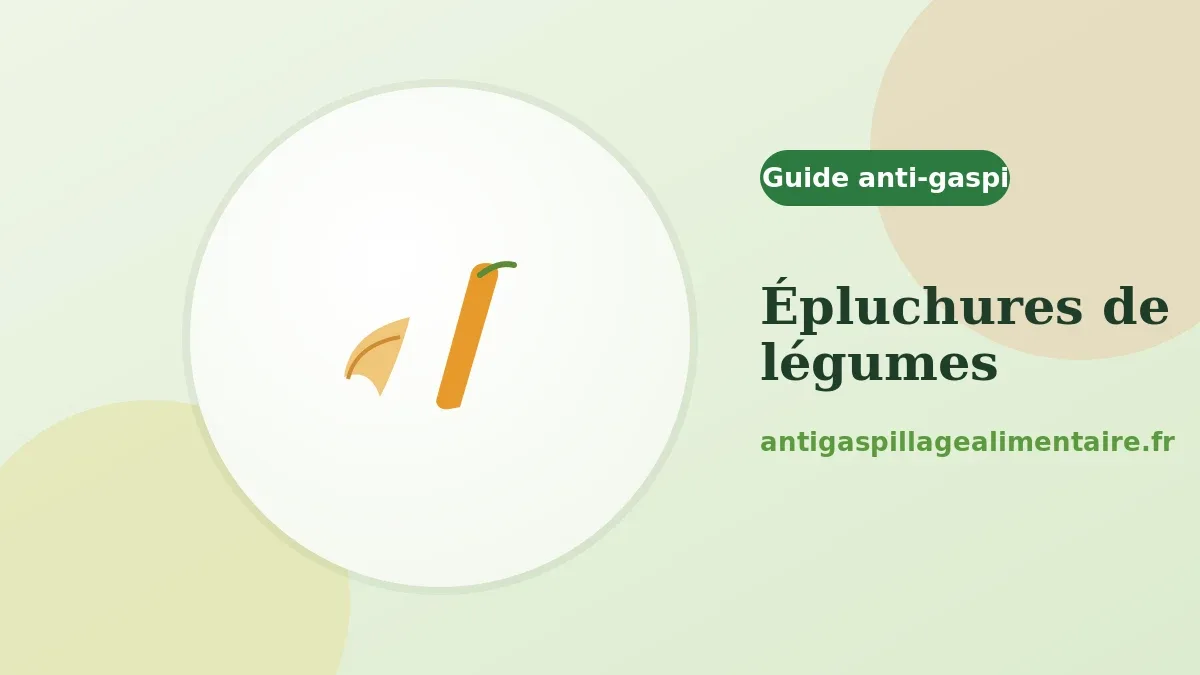 Comment cuisiner les épluchures de légumes