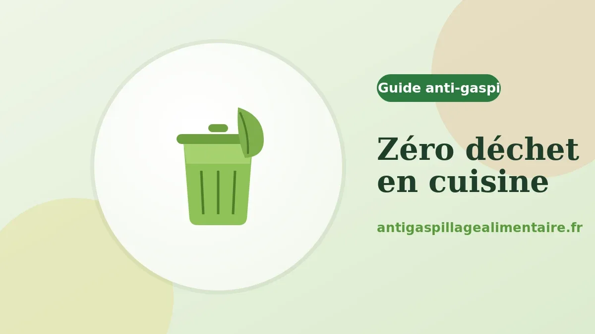 Comment tendre vers le zéro déchet en cuisine