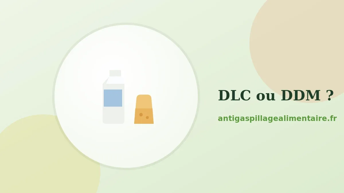 Différence entre la DLC et la DDM sur les étiquettes